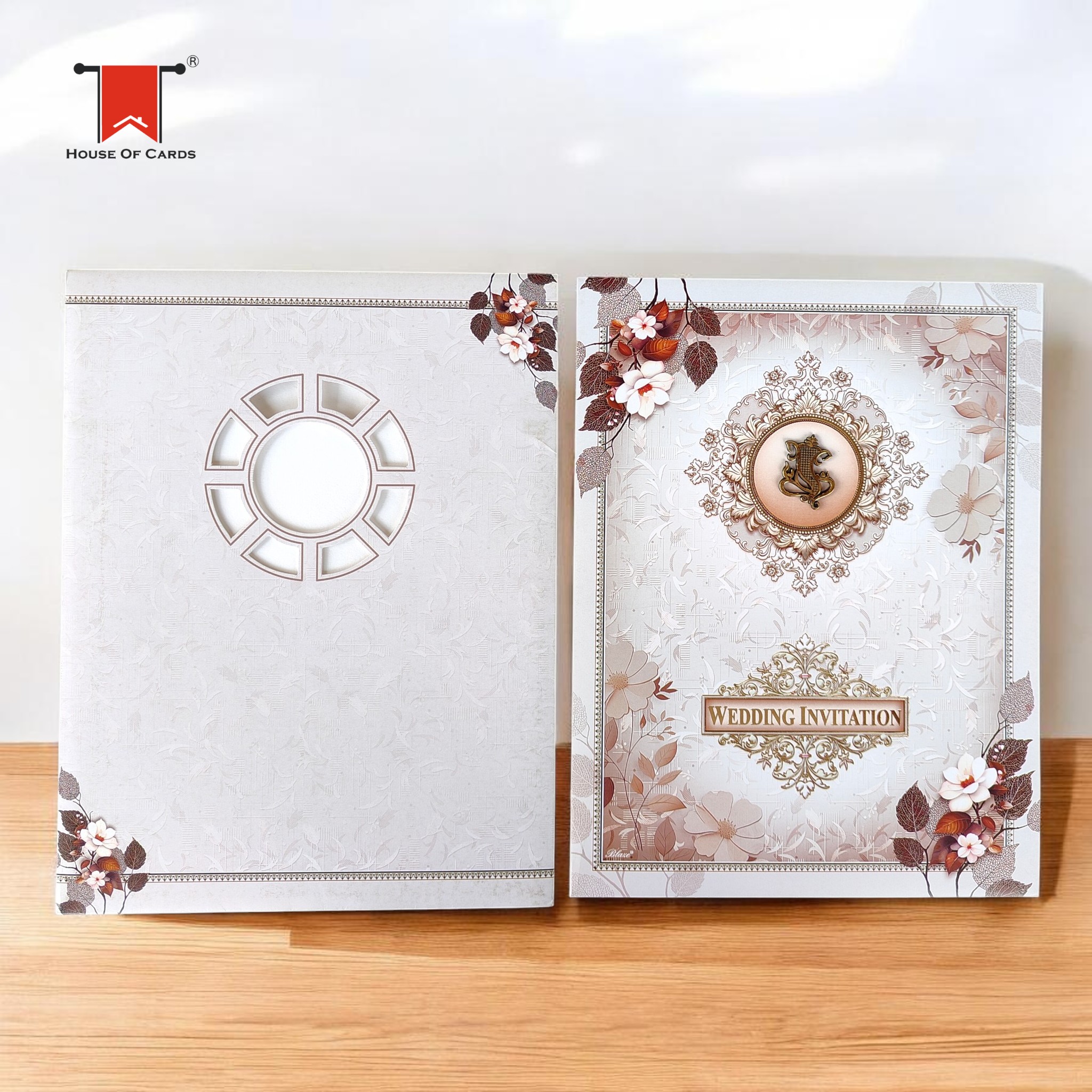 Floral Wedding Invitation card