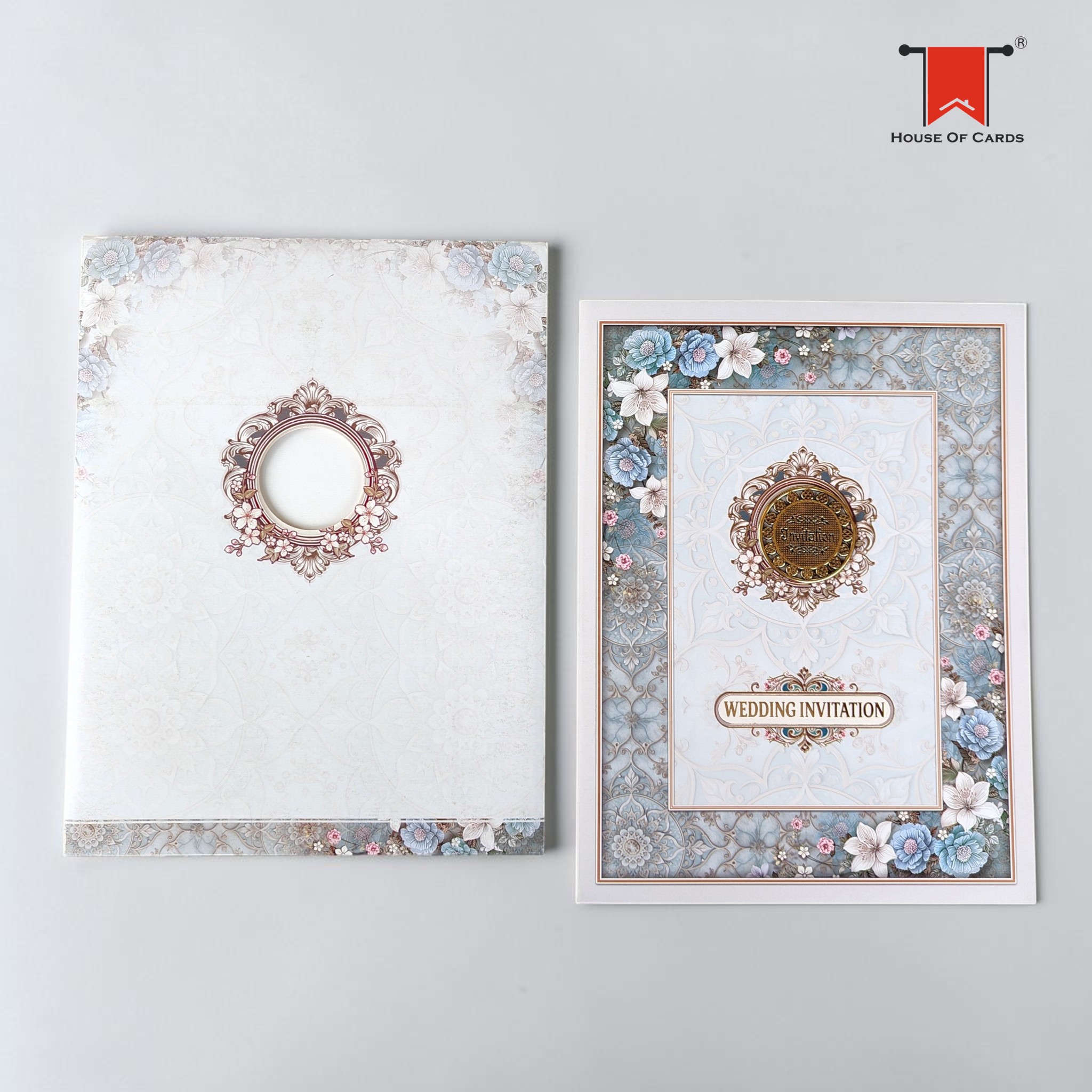 Floral Wedding Invitation card