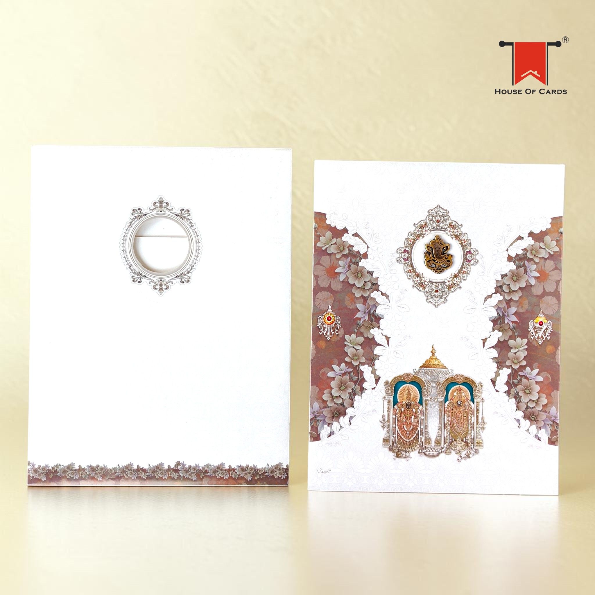 Padmavathi Balaji Wedding card