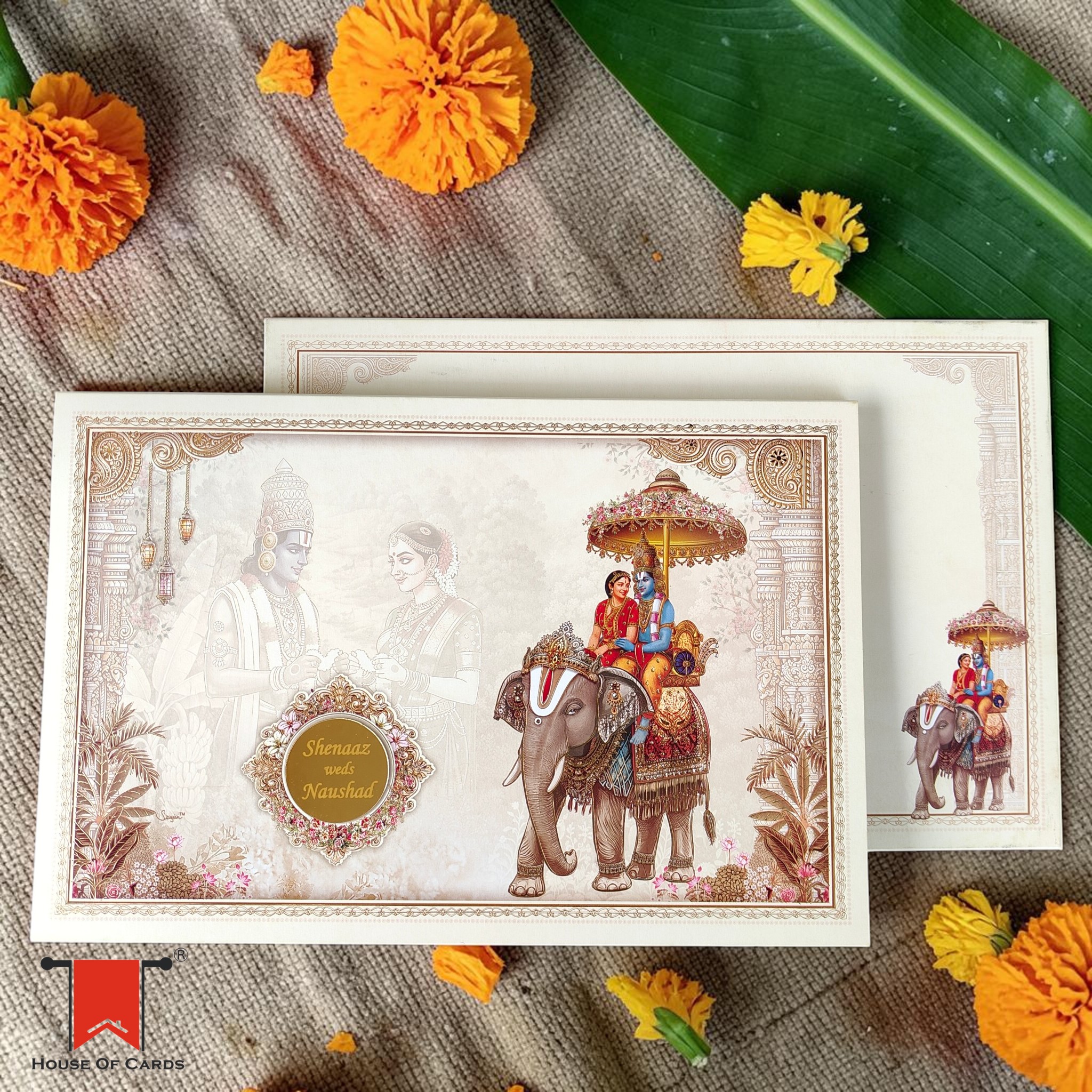Srinivsa Kalyanam Box Wedding card