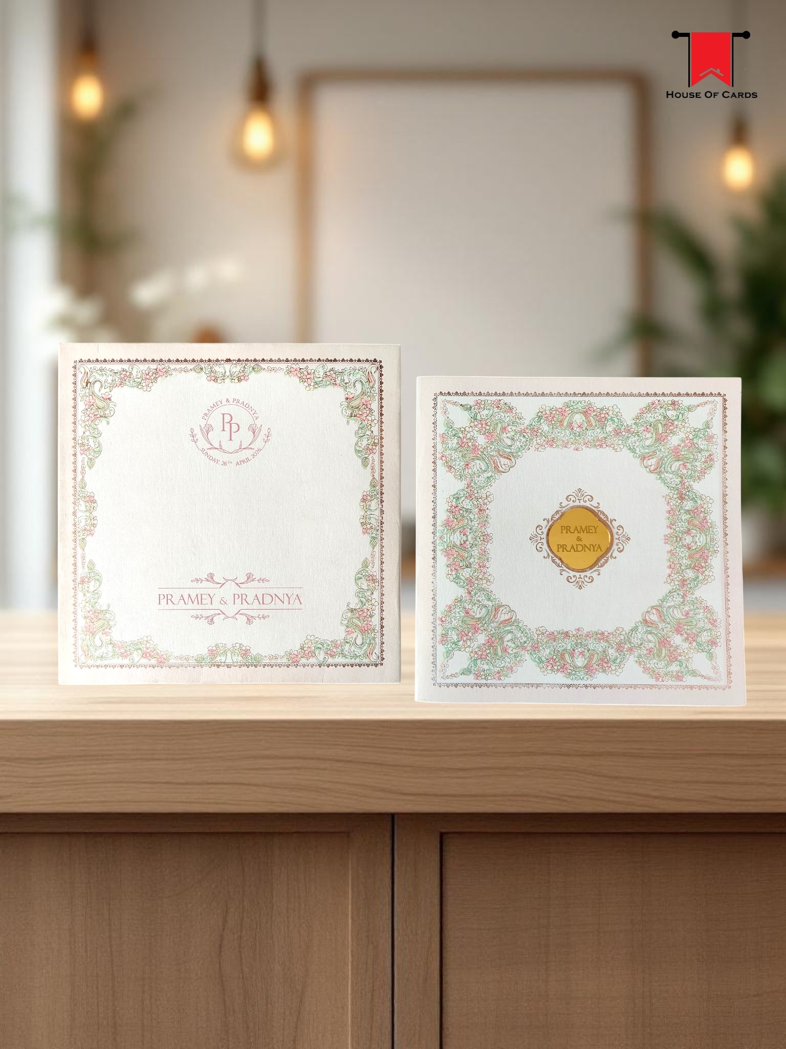 Pink Pastel Invitation card