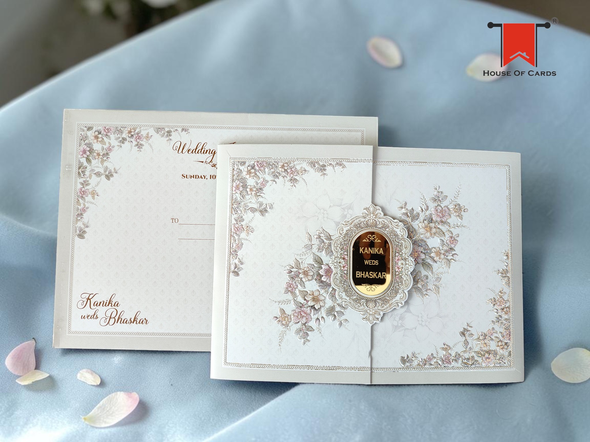 Pastel Floral Invitation Card