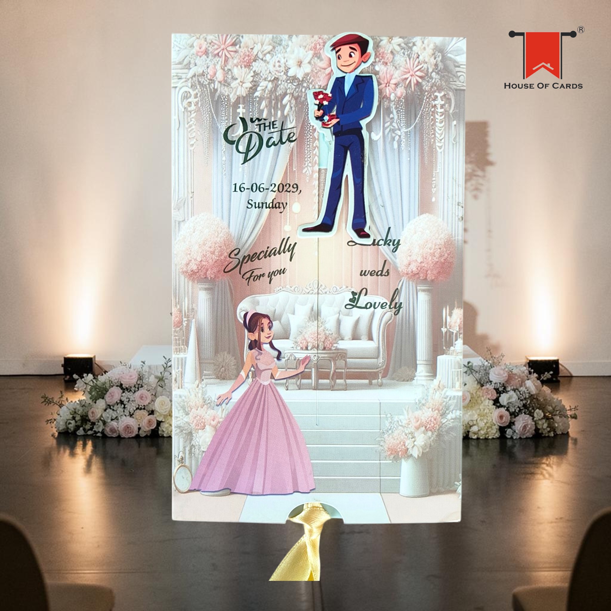 New Modern Slider Wedding card wedding invitation