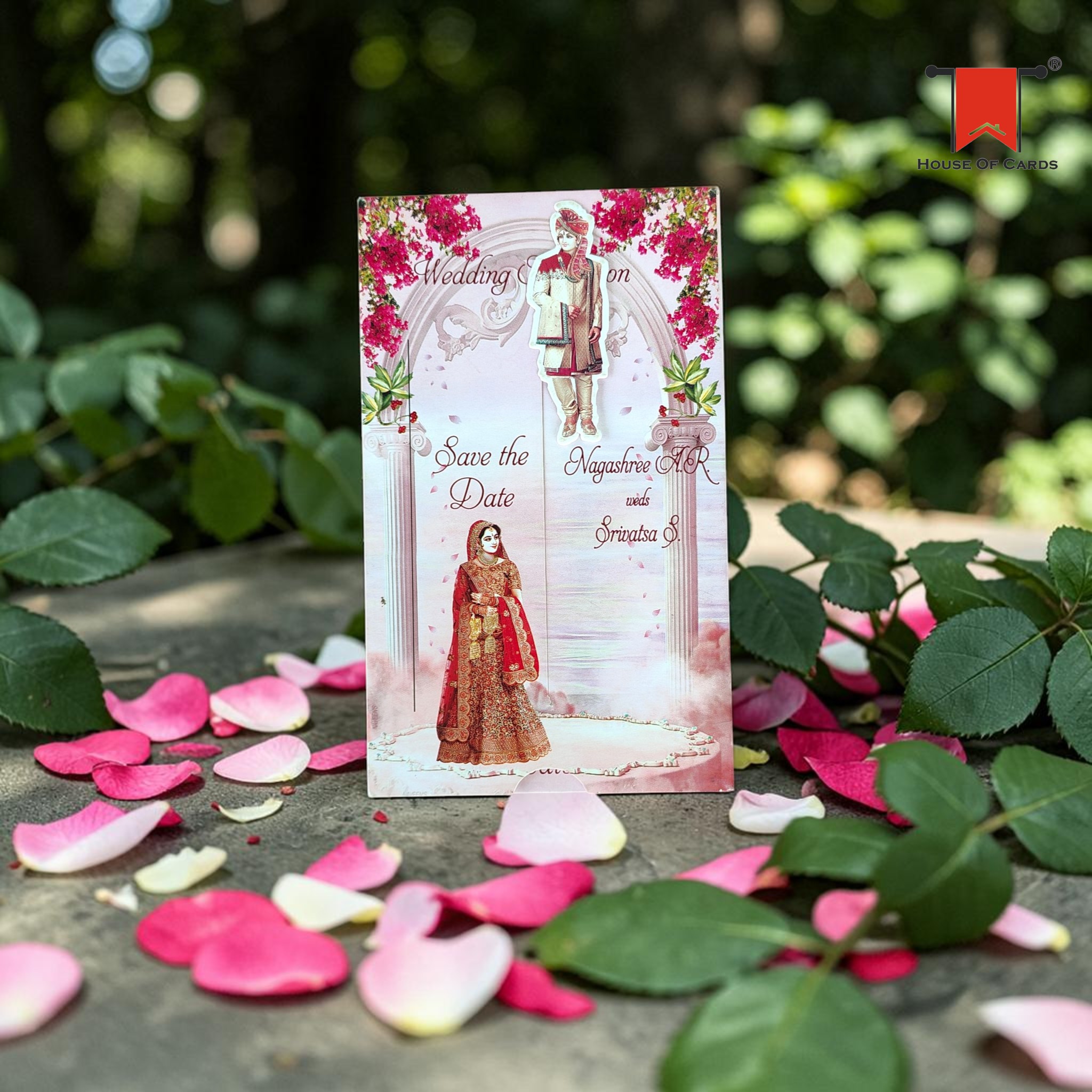 Hindu Slider Wedding card wedding invitation