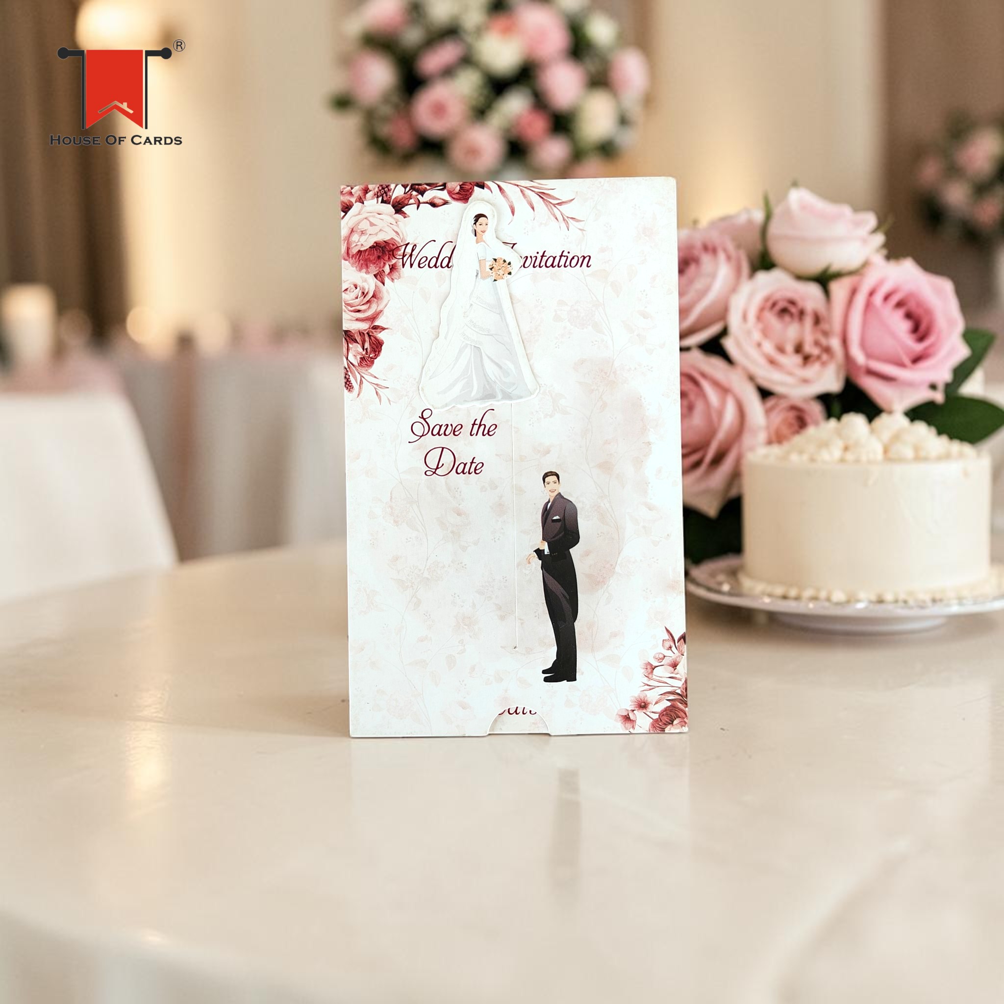 Christian Slider Wedding card wedding invitation
