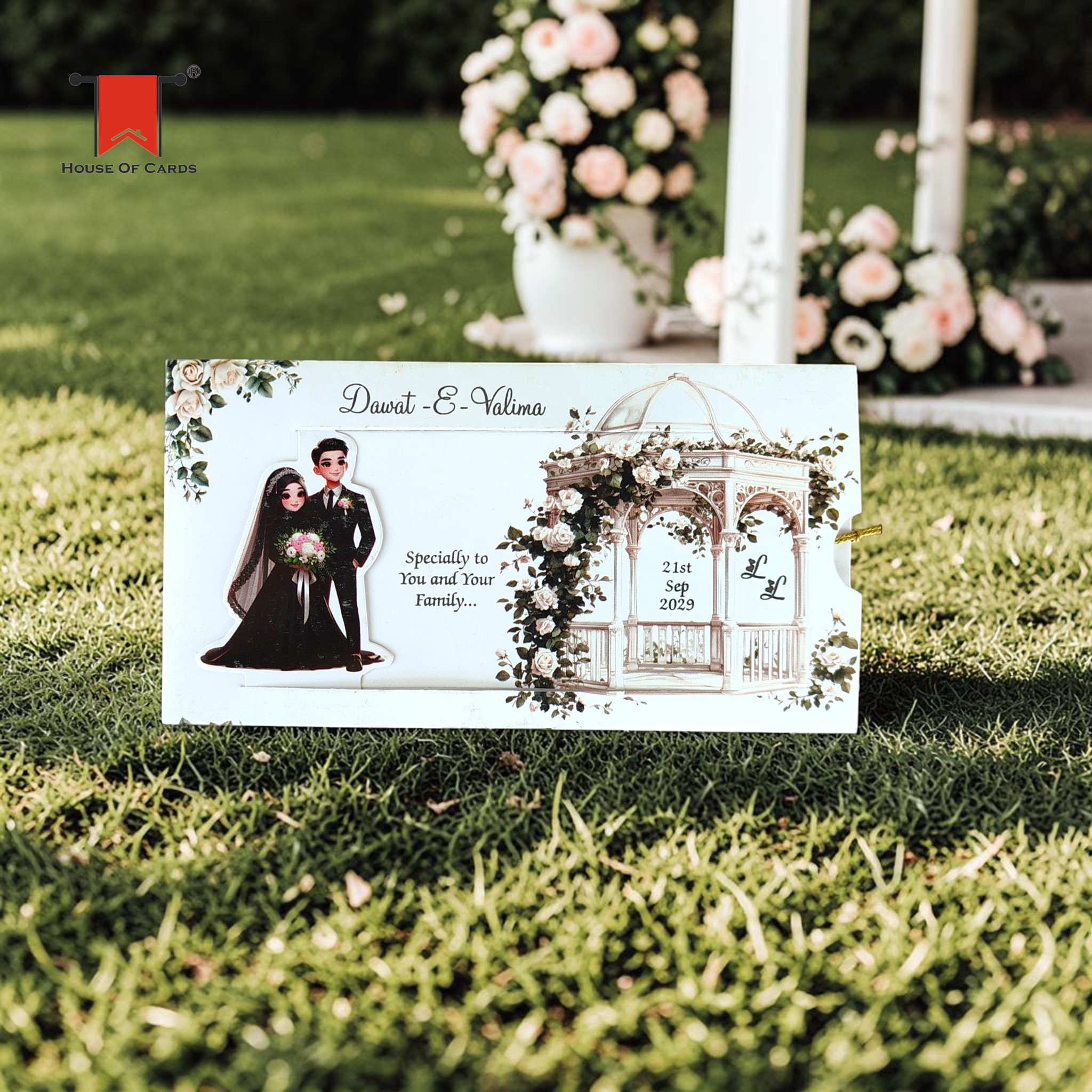 Modern Muslim Wedding Slider Wedding card wedding invitation